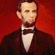 A portrait of President Abraham Lincoln by President Dwight D. Eisenhower, who loved to paint (AP Images)
